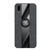 XINLI Stitching Cloth Texture Shockproof TPU Protective Case with Ring Holder, For Vivo Y97, For Vivo Z5X